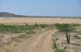 O belíssimo deserto na parte norte da península de La Guajira, na Colômbia